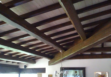 Tetti in legno, tetti in castagno. Coperture in legno.